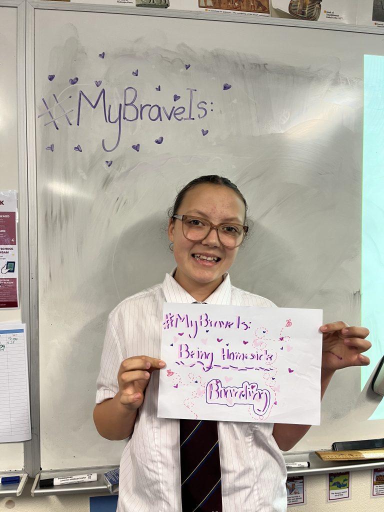 #MyBraveIs being homesick