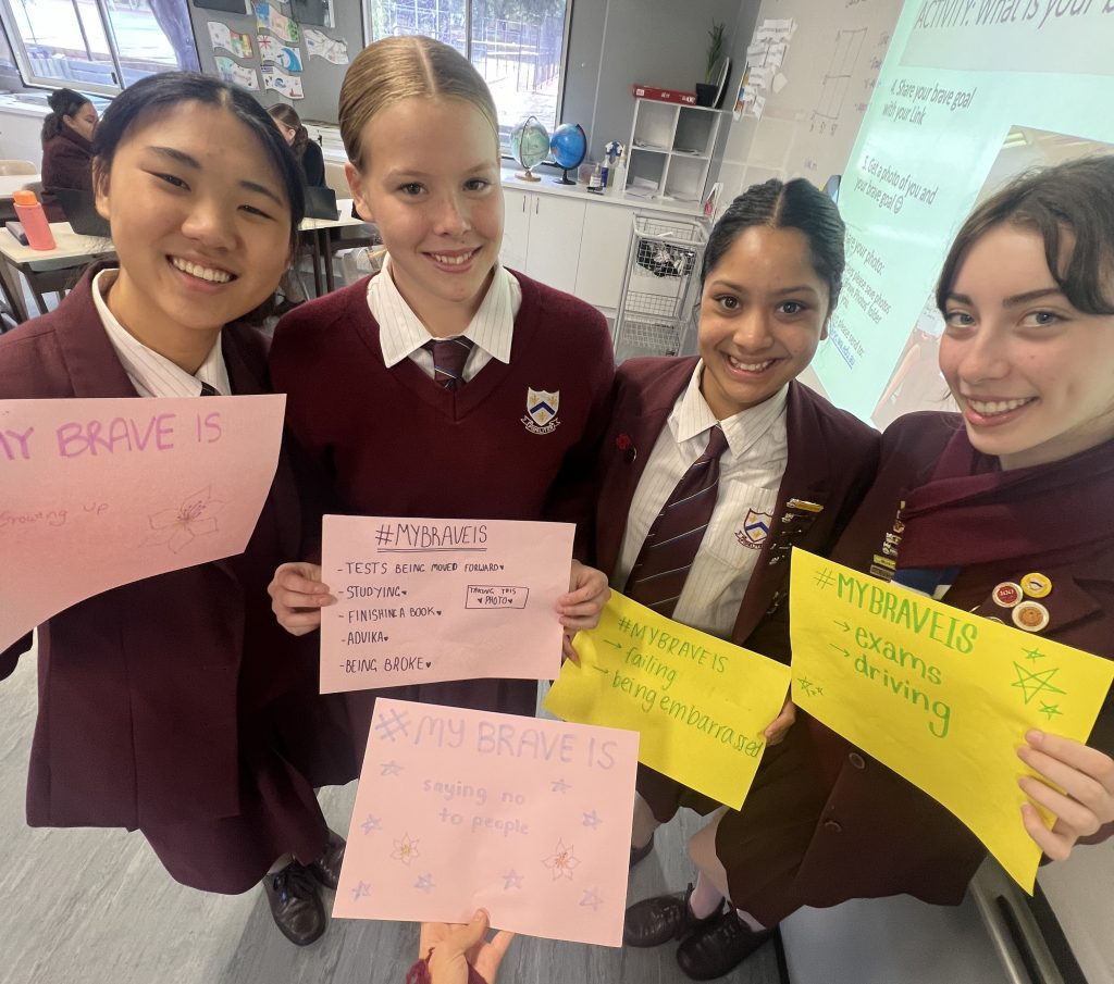 #MyBraveIs 
1. Taking this photo
2. Failing/being embarrassed
3. Exams and driving